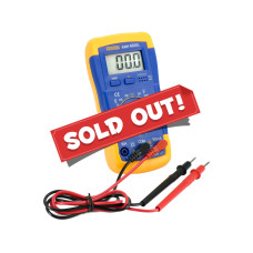 Digital Multitester Ammeter Voltmeter Multimeter AC/DC Diod Resistance